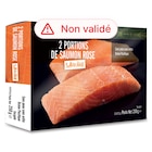 PORTIONS DE SAUMON SAUVAGE CONGELÉES - SANS MARQUE en promo chez Auchan Hypermarché Villiers-sur-Marne à 4,50 €
