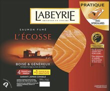 Saumon Fumé L’Ecosse - Géant Casino à Paris Saumon Fumé L’Ecosse en promo chez Géant Casino Paris à 7,17 €