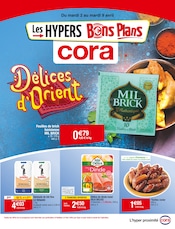 Prospectus Cora à Le Bourget, "Délices d'Orient", 6 pages de promos valables du 02/04/2024 au 09/04/2024