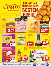 Bier im Netto Marken-Discount Prospekt in Neustrelitz Aktueller Netto Marken-Discount Prospekt mit Bier, "Aktuelle Angebote", Seite 1