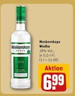 Wodka von Moskovskaya für 6,99 € bei REWE im Angebot Wodka von Moskovskaya im aktuellen REWE Prospekt