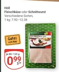 Fleischkäse von Höll für 0,99 € bei GLOBUS im Angebot Fleischkäse von Höll im aktuellen GLOBUS Prospekt