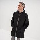 Parka imperméable coupe-vent à capuche noir homme - La Halle à Aulnay-sous-Bois Parka imperméable coupe-vent à capuche noir homme en promo chez La Halle Aulnay-sous-Bois à 49,99 €
