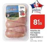 Filets de poulet blanc à Bi1 dans Dejointes