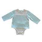 Body rayé bébé - TERRE DE MARINS en promo chez Carrefour Body rayé bébé - TERRE DE MARINS dans le catalogue Carrefour