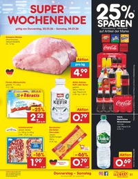 Netto Marken-Discount Schweinefleisch im Prospekt 