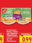 Weizen-Toastbrötchen von Gut & Günstig für 0,99 € bei E center im Angebot Weizen-Toastbrötchen von Gut & Günstig im aktuellen E center Prospekt