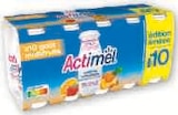 Actimel edition limitée dans le catalogue U Express
