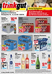 Trinkgut Discounter Prospekt der aktuellen Woche mit 4 Seiten, gültig von 26.10.2026 bis 31.10.2026, in Kochel und Umgebung Aktueller Trinkgut Discounter Prospekt in Kochel und Umgebung, "Aktuelle Angebote" mit 4 Seiten, 26.10.2026 - 31.10.2026