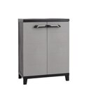 Lot de 2 armoires modulables basse et haute 65x37 cm rangement ajustable - Brico Dépôt à Compiègne Lot de 2 armoires modulables basse et haute 65x37 cm rangement ajustable en promo chez Brico Dépôt Compiègne à 69,90 €