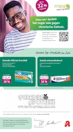 Aktueller mea - meine apotheke Apotheken Prospekt für Villingen-Schwenningen: Unsere Juni-Angebote mit 4} Seiten, 01.06.2026 - 30.06.2026