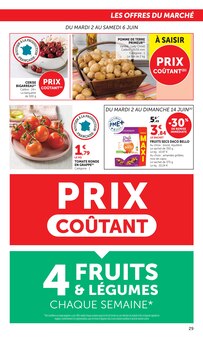 Promotion Bûches dans le prospectus Super U, valable du 02/06/2026 au 14/06/2026 Promo Bûches dans le catalogue Super U du moment à la page 29