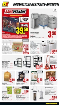 Briketts im B1 Discount Baumarkt Prospekt "BESTPREISE DER WOCHE!" mit 12 Seiten (Bielefeld)