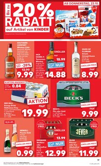Jack Daniels im aktuellen Kaufland Prospekt (Neu Ulm) Jack Daniels im Kaufland Prospekt "Aktuelle Angebote" mit 61 Seiten (Neu Ulm)