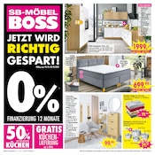 Kühlschrank im SB Möbel Boss Prospekt in Neubrandenburg Aktueller SB Möbel Boss Prospekt mit Kühlschrank, "JETZT WIRD RICHTIG GESPART!", Seite 1