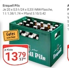 GLOBUS Siegen - Erzquell Pils Angebot im Prospekt Erzquell Pils bei GLOBUS im Siegen Prospekt für 13,79 €