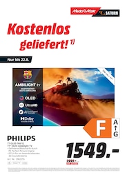 MediaMarkt Saturn Fernseher im Prospekt 
