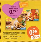 Delikatess Sauce Rahm-Sauce von Maggi im aktuellen tegut Prospekt für 0,79 €