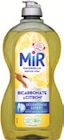 ●Liquide vaisselle bicarbonate & citron - Mir dans le catalogue Monoprix