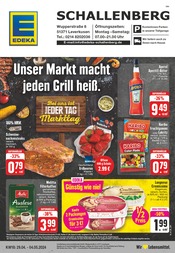 Aktueller EDEKA Supermarkt Prospekt in Leverkusen und Umgebung, "Aktuelle Angebote" mit 24 Seiten, 29.04.2024 - 04.05.2024