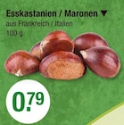 Esskastanien / Maronen im aktuellen V-Markt Prospekt für 0,79 €
