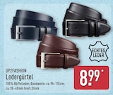 Ledergürtel im Angebot bei ALDI Nord in Wolfenbüttel Ledergürtel Angebote von UP2FASHION bei ALDI Nord Wolfenbüttel für 8,99 €