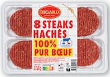 Steak Haché Pur Bœuf 20% MG - Bigard en promo chez Super U Bergerac à 9,99 €