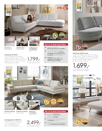 Polstermöbel Fischer Sofa im Prospekt 