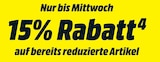 MediaMarkt Saturn Vilshofen - 15% Rabatt Angebot im Prospekt 15% Rabatt bei MediaMarkt Saturn im Vilshofen Prospekt für