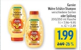 Wahre Schätze Shampoo Honig Schätze Angebote von Garnier bei diska Dresden für 1,99 €