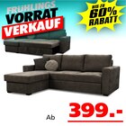 Lily Ecksofa Angebot im Seats and Sofas Prospekt Lily Ecksofa im Seats and Sofas Prospekt zum Preis von 399,00 €