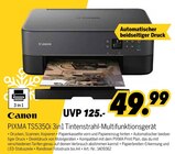 Aktuelle Drucker Angebote bei MEDIMAX in Halle (Saale) Aktuelles PIXMA TS5350i 3in1 Tintenstrahl-Multifunktionsgerät Angebot bei MEDIMAX in Halle (Saale) ab 49,99 €