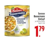 Sonnen Bassermann Eintopf im EDEKA Prospekt Sonnen Bassermann Eintopf von im aktuellen EDEKA Prospekt für 1,79 €