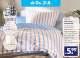 Mikrofaser-Bettwäsche Normalgröße von Novitesse für 5,99 € bei ALDI SÜD im Angebot Mikrofaser-Bettwäsche Normalgröße von Novitesse im aktuellen ALDI SÜD Prospekt