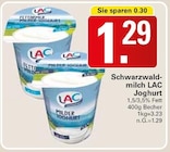 Milder Joghurt Angebote von LAC bei WEZ Löhne für 1,29 €