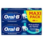 Dentifrice "Maxi Pack" - ORAL B - Carrefour Dentifrice "Maxi Pack" - ORAL B à 9,90 € dans le catalogue Carrefour