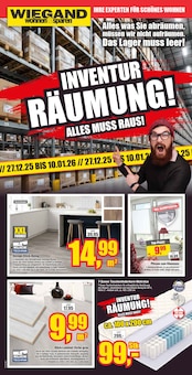 Aktueller wohnen & sparen Wiegand Prospekt