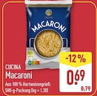Macaroni von Cucina für 0,69 € bei ALDI Nord im Angebot Macaroni von Cucina im aktuellen ALDI Nord Prospekt