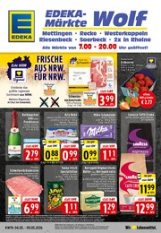 EDEKA Prospekt für Saerbeck (NRW-Klimakommune) mit 24 Seiten