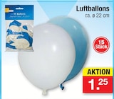 Zimmermann Bunde - Luftballons Angebot im Prospekt Luftballons bei Zimmermann im Bunde Prospekt für 1,25 €