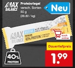 Proteinriegel von Max Balance im aktuellen Netto Marken-Discount Prospekt für 1,99 €