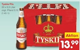 Aktuelle Bier Angebote bei Netto Marken-Discount in Erftstadt Aktuelles Tyskie Pils Angebot bei Netto Marken-Discount in Erftstadt ab 13,99 €