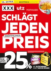 XXXLutz Möbel & Einrichtung Prospekt der aktuellen Woche mit 4 Seiten, gültig von 12.09.2026 bis 25.09.2026, in Wittstock und Umgebung Aktueller XXXLutz Möbel & Einrichtung Prospekt in Wittstock und Umgebung, "XXXL BESTPREISGARANTIE" mit 4 Seiten, 12.09.2026 - 25.09.2026