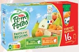 Promo COMPOTES SANS SUCRES AJOUTÉS FRUITS DE NOS RÉGIONS POMME POIRE, POMME ABRICOT à 4,91 € dans le catalogue Intermarché à Pargny-Resson