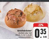 Kartoffelbrötchen im Angebot bei EDEKA in Pirna Kartoffelbrötchen Angebote bei EDEKA Pirna für 0,35 €