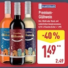 Premium Glühwein Rot für 1,49 € bei ALDI Nord im Angebot Premium Glühwein Rot im aktuellen ALDI Nord Prospekt