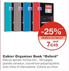 Cahier Organiser Book - Oxford en promo chez Monoprix Mulhouse à 7,49 €