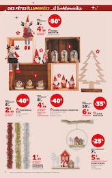 Offre Sapin De Noël Bois dans le catalogue Super U du moment à la page 4