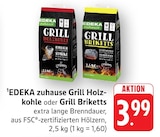 EDEKA - Grill Holzkohle Angebot im Prospekt Grill Holzkohle bei EDEKA im Prospekt "" für 3,99 €