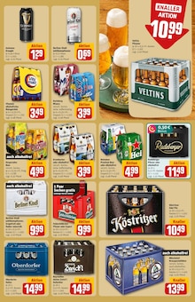 Bier im aktuellen REWE Prospekt (Berlin) Bier im REWE Prospekt "Dein Markt" mit 34 Seiten (Berlin)